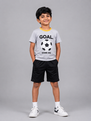 Goal | Kids Printed Tee and Short