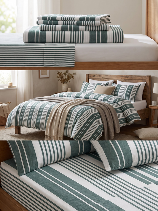 Blue Stripe Bedsheet