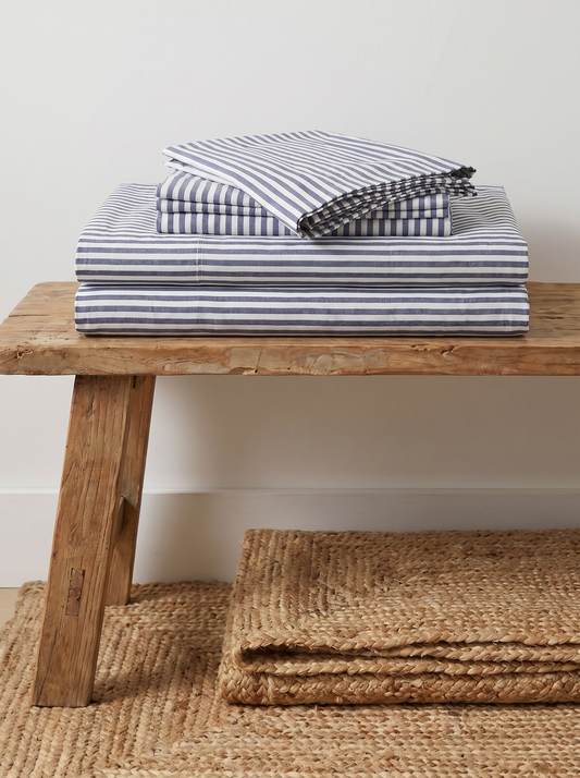 Blue Stripe Bedsheet