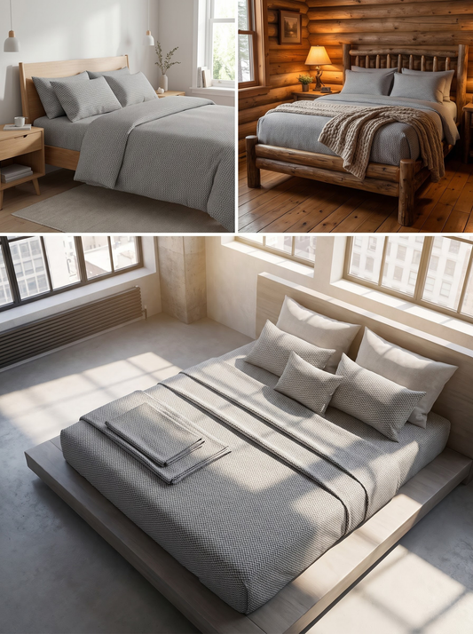 Grey Bedsheet