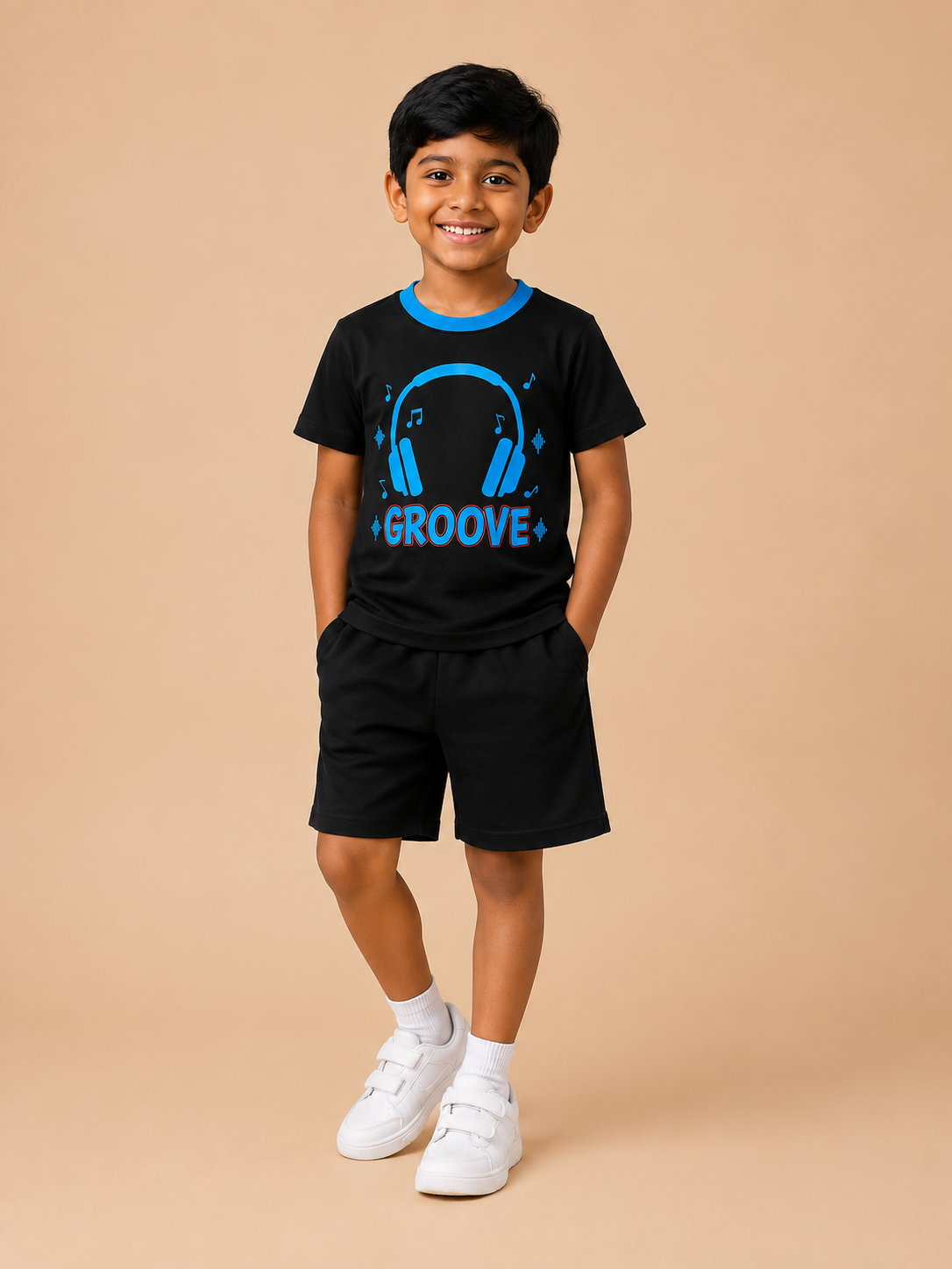 Kids Printed Tee and Short