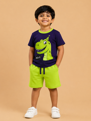 Hello | Kids Printed Tee and Short
