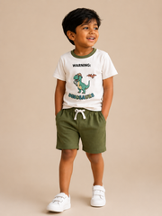 Dinosaurs | Kids Printed Tee and Short