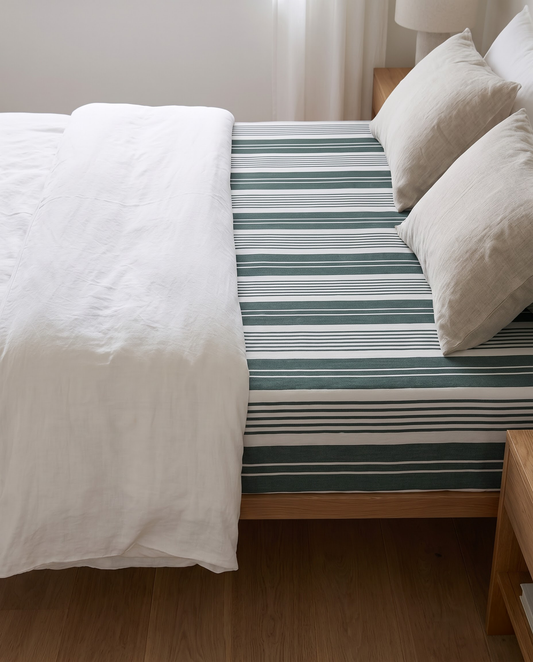 Blue Stripe Bedsheet