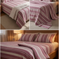 Red Stripe Bedsheet
