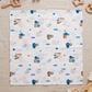 Construction Vehicles Muslin Swaddle Towel