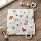 Jungle Animals Muslin Swaddle Towel