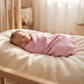 Pink Floral Muslin Swaddle Towel