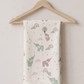 Elephant Rainbow Muslin Swaddle Towel