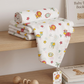 Lion turtle Muslin Swaddle Towel