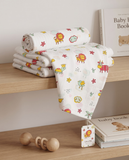 Lion turtle Muslin Swaddle Towel