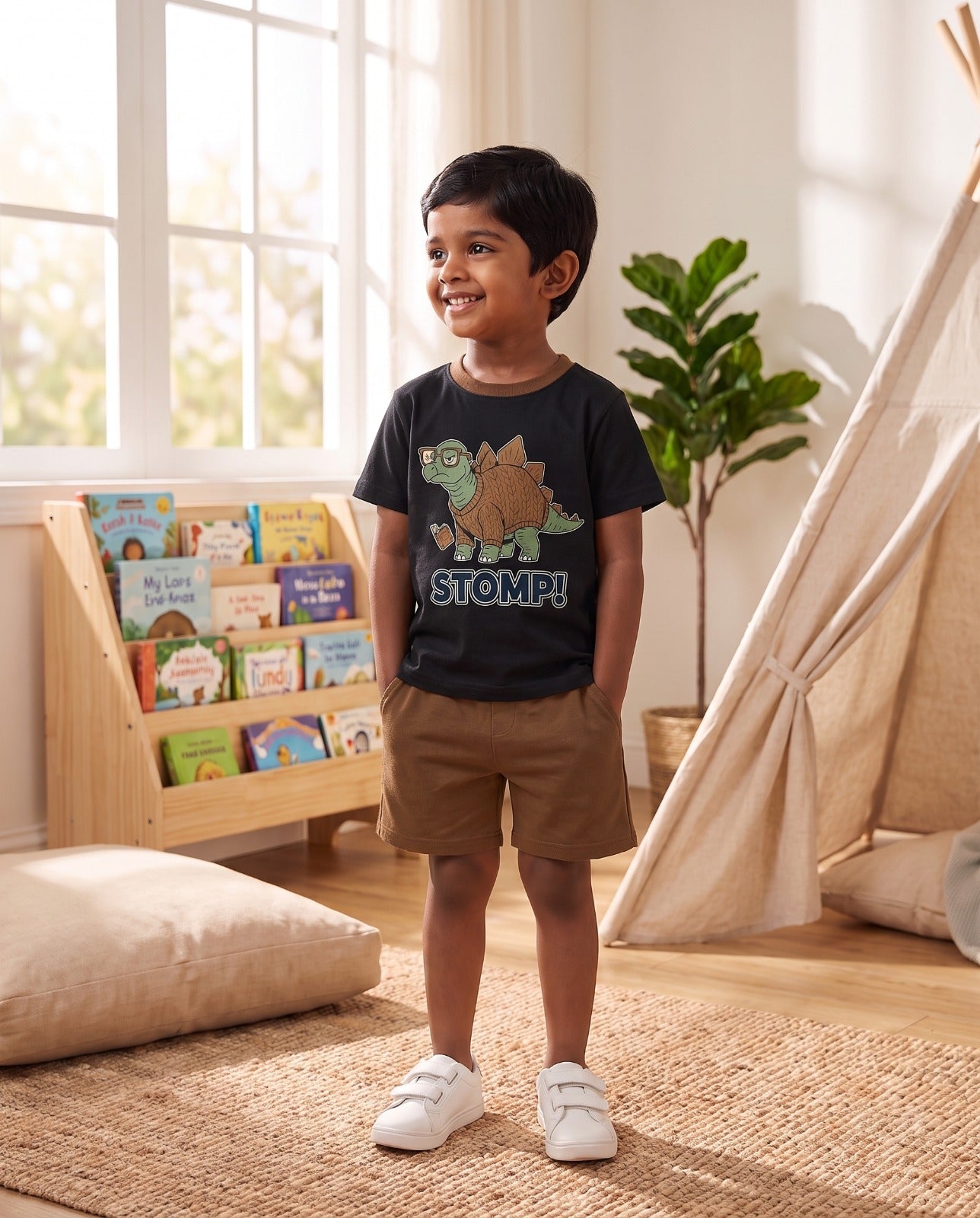 Stomp | Kids Printed Tee and Short