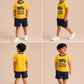 Future Builder | Kids Printed Tee and Short