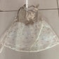 Cream Gold Bow Party Frock