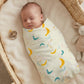 Banana Print Muslin Swaddle Towel