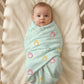 Penguin Muslin Swaddle Towel