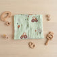 Tractor and Tree Muslin Swaddle Towel