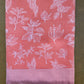 Orange Base Garden Print Jacquard Blankets