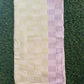 Light Green & Purple Lines Checked Print Bamboo Towel