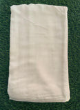 White Base Plain Bamboo Towel