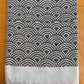 Gray Rainbow Print Jacquard Blankets