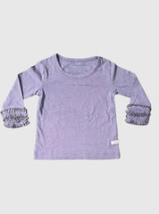 Baby T-Shirt (12 - 18 Months) - Lavender Ruffle Butts