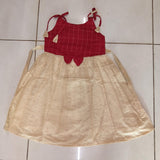 Red Gold Party Frock